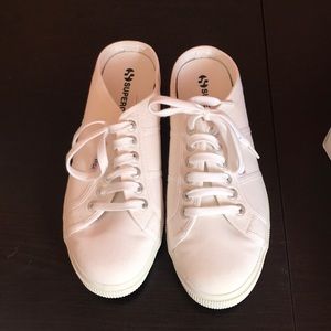 Superga slippers BRAND NEW! (Worn once to try on)